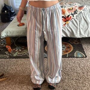 Victoria's Secret Pastel Striped Pants